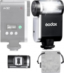 GODOX iA32 kaamera v&auml;lk GN15A/M režiim S1/S2 optiline p&auml;&auml;stik 2.5S tagasikutsumise aeg GODOX iA32 v&auml;lkpea Fuji Canon Nikon Sony Olympus Panasonic kaamerale