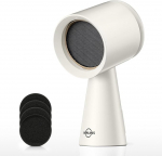 Mini pliidikupu, 3 kiirusega kaasaskantav v&auml;ljat&otilde;mbekupu, mobiilne pliidikupu vahetatava filtriga grillimiseks, toiduvalmistamiseks, kuumale potile, telkimiseks, matkaauto, k&ouml;&ouml;k, kodu, valge