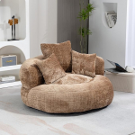 Soweiz Diivan Vastupidav mugavus Lounger High Back Bean Bag Chair Diivan kolme padjaga t&auml;iskasvanutele ja lastele, &uuml;he m&auml;ngimise diivan tool magamistuppa, kontorisse (kohv)