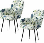 High Stretch Chair Covers, komplekt 2/4, Stretch Velvet Chair Covers s&ouml;&ouml;gitoa toolidele, Swing Chairs, Elastic Chair Cover with Armrest, eemaldatavad katted s&ouml;&ouml;gituba, elutuba (Style 4, 2 t&uuml;kki)