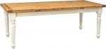 Biscottini pikendatav s&ouml;&ouml;gilaud, 220 x 100 cm, k&ouml;&ouml;gilaud maamaja stiilis, salongilaud