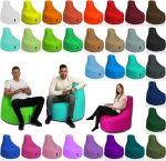 BuBiBag Gamer Padi Lounge Chair Original sise- ja v&auml;listingimustesse Valmis t&auml;idetud 31 v&auml;rviga