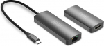 DIGITUS 4K Video Extender USB-C HDMI 30 m digitaalne/n&auml;idik/ video CAT 6a m