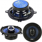 Pyle 2 PL53BL k&otilde;larid koaksiaalsed 3-Way hajutid 13,00 cm 130 mm 5,25 tolli 200 Watt RMS 400 Watt Max majutuse kohta Standard Porter auto kohta paarikaupa