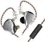 KZ ZS10 Pro 4BA + 1DD Bass Drive In-Ear k&otilde;rvaklapid, HiFi Stereo k&otilde;rvaklapid, higikindlad, spordik&otilde;rvaklapid, m&uuml;raeristavad monitorid muusikutele, DJ k&otilde;rvaklapid, 2-poolne eemaldatav kaabel, must, ilma mikrofonita