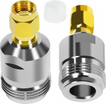 2tk N Female to RP-SMA Male Adapter RP-SMA to N Adapter RP-SMA to N Type Coaxial Male