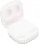 Juhtmega laadimiskohver Galaxy Buds 2 jaoks, Galaxy Buds 2 SM-R177 Bluetooth k&otilde;rvaklappide USB-laadimiskohver, asenduslaadimisjaam, valge