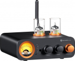 Fosi Audio MC331 toruv&otilde;imendi koos DAC-ga, 2-kanaliline kodune stereoaudiov&otilde;imendi HiFi riiuli k&otilde;larite / 3,5 mm k&otilde;rvaklappide jaoks, retro VU-meetriga eelv&otilde;imendi koos Bluetooth ja USB/Opt/Coax/RCA-ga