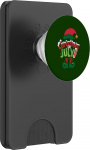 Lustiges Weihnachten im Juli Sommer Elfe Weihnachtsmann Xmas M&auml;nner Frauen PopSockets PopWallet f&uuml;r MagSafe