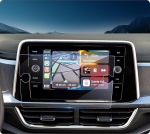 LUWU &uuml;hildub VW T-Roc T Roc 2018-2024 2025 Navigatsiooniekraani kaitsekile 8-tolline Discover Media puuteekraani karastatud klaasist kaitsekile 9H kriimustuskindel navigatsioonikaitsekile T-Roc tarvikud