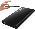 Professionaalne salvestusseade - h&auml;&auml;le aktiveerimine - 18 p&auml;eva t&ouml;&ouml;aeg - 11mm &otilde;huke - Power Bank telefoni laadimisfunktsioon - PoweREC by Atto Digital