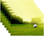Kangast laualusad, pestavad laualusad s&ouml;&ouml;gilauale, 6 tk komplekt, muru Sport Golf
