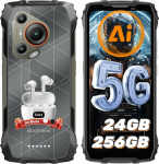 Blackview BL7000 AI 5G v&auml;ljas mobiiltelefon Android 15-24GB+256GB/2TB MTK Dimensity 6300, 120HZ 2.4K FHD+ 6.78", 50MP+32MP, &ouml;ine n&auml;gemine 20MP, v&auml;ljas nutitelefon ilma lepinguta, Face ID/GPS/NFC/OTG