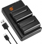 DSTE 2PCS Sony NP-FM500H(2300mAh/7.4V) akulaadija komplekt Sony a300,a350,a700,Alpha a58,Alpha a99,DSLR-A100K,DSLR-A100W/B,DSLR-A200,DSLR-A200K,DSLR-A200W,DSLR-A200WB,DSLR-A300,DSLR-A300K kaamerale