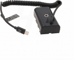 HangTon 9V 12V PD USB C to NP-F970 F570 F550 Dummy Battery DC Coupler Power Supply for Atomos Shogun Inferno Ninja Monitor, LED Light