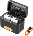 ZGCINE PS-BX1 kaamera akulaadija box (2 tk) asendusakude USB laadimiskomplekt Sony ZV1 RX100 HX50 M5 M6 kaamera aku laadimiskomplekti jaoks (Checklist koos kahe akuga)