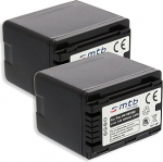 2x Batteries VW-VBT380 for Panasonic HC-V230, V250, V270.. / VFX979 ... compare list! [3.6V - 3560mAh - with current infochip, 100% compatible