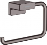 hansgrohe AddStoris 41754340 R&auml;tikur&otilde;ngas, r&auml;tikuhoidja seinale paigaldamiseks, peidetud kinnitus, vannitoa aksessuaarid, harjatud must kroom