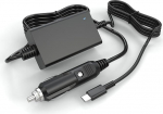 shefor Autolaadija 100 W USB C toiteallikas 12-24 V autolaadija toiteallikas laadimiskaabel Lenovo HP Dell Acer Asus Chromebook Samsung Mac Book ja muud USB-C seadmed, C-t&uuml;&uuml;pi alalisvooluadapteri autolaadija