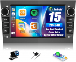 Autoradio f&uuml;r Opel Corsa Astra Vectra Zafira Antara Meriva Vivaro Combo Tigra Twin Top 7 Zoll Touchscreen Android Autoradio mit Wireless Carplay Android Auto GPS Navigation WiFi