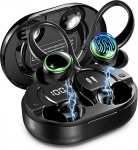 2026 Bluetooth Kopfh&ouml;rer Sport, Kopfh&ouml;rer Kabellos Bluetooth 5.4 Hi-Fi Stereo, 50 Std In Ear Kopfh&ouml;rer mit ENC Noise Cancelling und 4 HD Mics, LED-Anzeige, IP7 Wasserdicht Kabellose Ohrh&ouml;rer mit USB-C