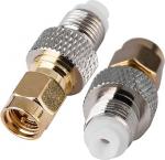 2tk SMA isane FME emane adapter RF koaksiaalne koaksiaaladapter koaksiaalkaablile ringh&auml;&auml;lingu antennile WiFi seade