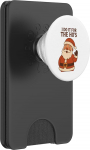 Lustiger Weihnachtsmann Ho PopSockets PopWallet f&uuml;r MagSafe