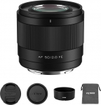 VILTROX AF 50 mm F2.0 Air E Lens for Sony E-Mount, F/2.0 Large Aperture Wide Angle Car Fucus Standard Prime Full Frame Lens for Sony E-Mount a7II a9 A1 FX3 ZVE1 a6000 a6400 ZV-E10 a7R a7S a7C