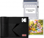 KODAK Mini 3 ERA 4PASS Mobile Photo Printer (7.6 x 7.6 cm) (Black, Photo Printer + 8 Sheets)