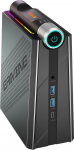 Mini PC RGB 3-moodi kohandamine, 1024GB (1TB) M.2 NVME SSD Micro PC AMD Ryzen7 7735HS (4.75GHz) 32GB DDR5*2 4800MHz koos WiFi6/BT5.2/USB4.0 40Gbps/ 4K@60Hz 3-Display meelelahutuseks/t&ouml;&ouml;ks/t&ouml;&ouml;stuseks