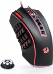 Redragon M990 MMO m&auml;nguhiir, 32000 DPI k&otilde;rge t&auml;psusega juhtmega RGB hiir 23 programmeeritava nupuga, 16 k&uuml;lgmist makroklahvi, tarkvara tugi, alumiiniumist alus