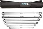 Capri Tools, CP11800-6MPK 0 kraadise nihkega ekstra pikk metriline 8-19mm 12 suurust 6-osaline mutriv&otilde;tmete komplekt
