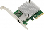 Kalea-INFORMATIQUE PCIe 4.0 10 Gigabit Ethernet 1 port RJ45 10G v&otilde;rgu kontroller kaart AQUANTIA AQC113C-B1 kiibistikuga madal ja k&otilde;rge profiiliga