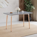 Vida Designs Batley Square S&ouml;&ouml;gilaud massiivsete p&ouml;&ouml;gijalgadega modernne s&ouml;&ouml;gituba (Hall, 4-kohaline)