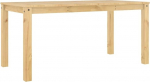 vidaXL Panama s&ouml;&ouml;gilaud 160 x 80 x 75 cm Massiivne m&auml;nnipuit
