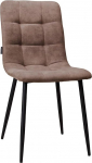 AVISSIMO Montira Industrial Look s&ouml;&ouml;gitool Faux Leather Seat Shell Metal Frame Modern & Durable S&ouml;&ouml;gituba Elutuba Pruun