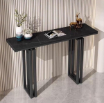 Sissep&auml;&auml;sulaud kivist lauaplaadiga, &otilde;huke disain v&auml;ikestesse ruumidesse, lihtne kokkupanek elutuppa ja esikusse