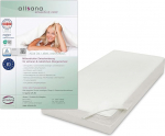 Allsana Allergiapatjade kattekiht 70 x 140 x 12 cm (lapsed) | Allergia voodipesu | Anti Mite Encasing | Putukakaitse majapidamises tolmuallergikutele | Vahepealne kattekiht madratsile | T&Uuml;V