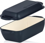 Mahlzeit malmist praadimisn&otilde;u emailitud kaanega, 4,8 liitrit, sinine marja, praadimisn&otilde;u 2-in-1 koos praepanniga, ahjuga, sobib induktsioonile, topelt praadimasin, suur pardipraad, emailitud praadimine