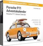 FRANZIS 67299 Porsche 911 Special Edition Surfboard Advendikalendri mudelikomplekt m&otilde;&otilde;tkavas 1:43 koos helimooduli ja 52-lehek&uuml;ljelise saateraamatuga