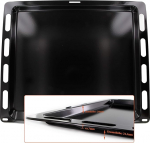 DL-pro Emailitud k&uuml;psetusplaat 442 x 370 mm Sobib Boschile 00748225 748225 HEZ431001 Siemens HZ431001 Junker JZ11BE11 Rasvapannu leht ahjuplaadile