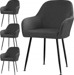 Stretch Velvet toolikate toolikate toolikate koos k&auml;etugedega komplekt 1/2/4 toolikate s&ouml;&ouml;gitoa toolikate pulmade Stretch Slipcover s&ouml;&ouml;gitoa k&ouml;&ouml;ki elutuppa ( V&auml;rv: A, Suurus : 4