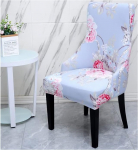 XGANGM Sametist toolikatted koos k&auml;etugedega, 2/4 toolikatte komplekt, madal tugitool, kaitsev kate, s&ouml;&ouml;gitoa toolikatted k&ouml;&ouml;gi, s&ouml;&ouml;gitoa, pulmade, peo, hotelli, T, 2 t&uuml;kki