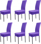 Sunnykud Universal Stretch toolikatted 4 / 6 elastse kaasaegse kaitsja toolikatte Stretch toolikate Bi-Elastic Fit komplektiga