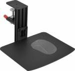 Metallist laua kinnitamine 27 x 22 cm Ergonoomiline laua pikendustaldriku tarvikud Sobib kuni 4-tollise lauaarvutiga musta v&auml;rvi.