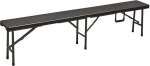 Bench Levante Black cm. 180 x 25 x 43H