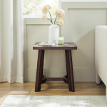 Walker Edison Colt Modern 18" Square Solid Wood kohvilaud Espresso