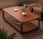 Moodne ristk&uuml;likukujuline kohvilaud, v&auml;ike kohvilaud elutuppa, diivanilaud, k&otilde;rvallaud, elutoa laud koos hoiuruumiga, elutuppa, magamistuppa, r&otilde;dule, lihtne kokku panna (100 x 50 x