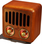 Opis Radio 2 - Mini Kirsipuu Nostalgia Vintage raadio koos Bluetooth k&otilde;lariga Retro disainiga puidust valmistatud raadio