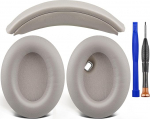 SOULWIT k&otilde;rvapadjad + peapael, asenduskomplekt Sony WH-1000XM4 (WH1000XM4) k&otilde;rvaklappide jaoks, k&otilde;rvapadjad ja k&otilde;rvapadjad remondiosa